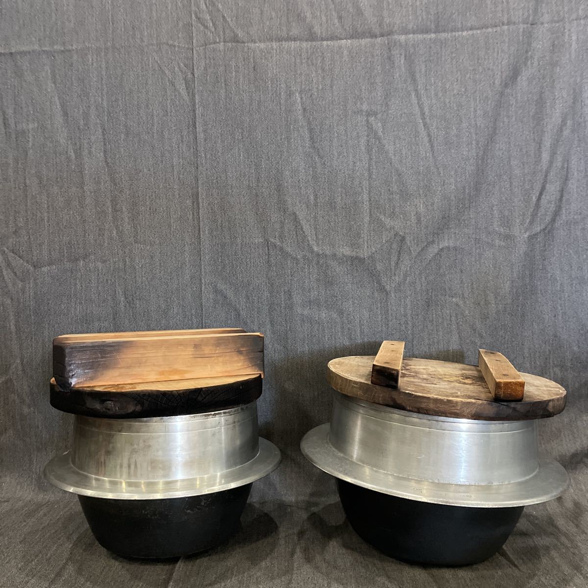 ヤフオク! -「アルミ羽釜」(調理器具) (キッチン、食器)の落札相場