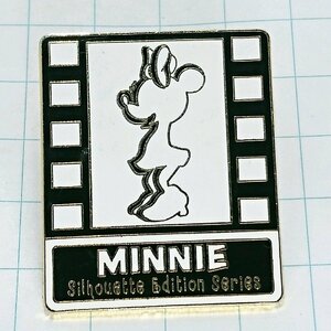 送料無料)ミニーマウス フィルム風 ディズニー キャラクター ピンバッジ PINS ピンズ A19075