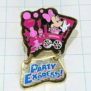 送料無料)ミニーマウス パーティーエキスプレス ディズニー キャラクター ピンバッジ PINS ピンズ A19076