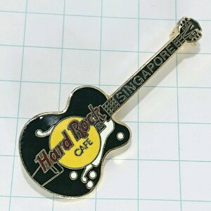 送料無料)Hard Rock Cafe セミアコ ギター 黒 ハードロックカフェ ピンバッジ PINS ブローチ ピンズ A19443