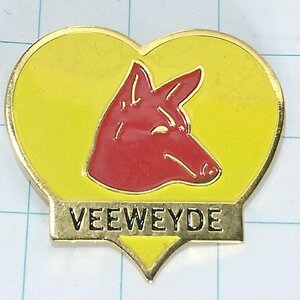 送料無料)VEEWEYDE ベルギーの動物愛護協会 輸入 ピンバッジ PINS ピンズ A19470