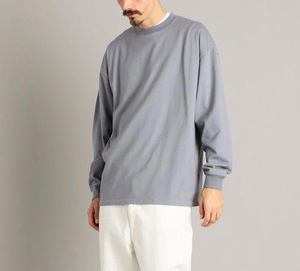 美品 Steven Alan スティーブンアラン SVIN CREW NECK LONG SLEEVE TEE-BOX クルーネック ロングスリーブ Tシャツ カットソー Mサイズ