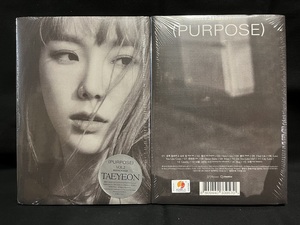 テヨン（少女時代）／ Purpose リパッケージ版＜Purple Ver.＞（2ndアルバム、未開封品）