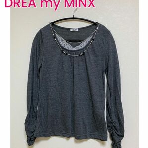 DREA my MINX 長袖カットソー　ネックレス　レース