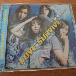 即決★新品スキャンダル SCANDAL LOVE SURVIVE　【通常版】CD　送料無料　匿名配送