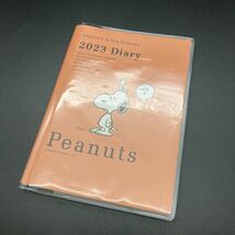 即決 未使用 2023 Diary Peanuts 手帳_画像1