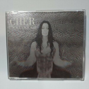 Cher「Believe」シェール「ビリーヴ」輸入盤CDシングル　EU盤　WEA175CD2 3984 25529 2　Grip's Heartbroken Mix　Club 69 Future Mix