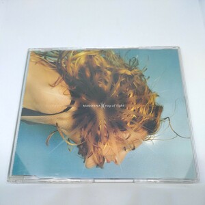 Madonna「ray of light」マドンナ「レイ・オブ・ライト」輸入盤CDシングル フランス盤 W0444CD 9362 44521 2 FRANCE WE739 リミックス