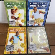 ○《4本まとめて》BILLY''S BOOT CAMP ビリーズブートキャンプ DVD ショップジャパン 極美品_画像1