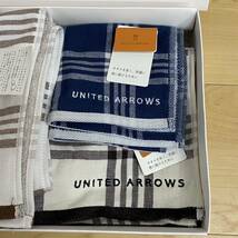 UNITED ARROWS　ユナイテッドアローズ　フェイスタオル 　ウォッシュタオル　タオルハンカチ　no.100_画像4