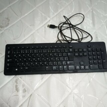 DELL Keyboard USBキーボード キーボード　PC用キーボード　パソコン用キーボード　パソコン付属品　PC付属品 CN-0WYKPR_画像1