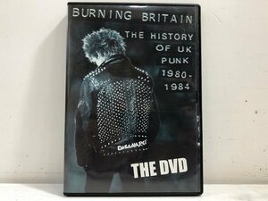 【輸入DVD】BURNING BRITAIN : UK PUNK 1980-1984 THE DVD / GBH, DISCHARGE, CHAOS UK, TOY DOLLSほか / CHERRYRED CRDVD62 NTSC ▲