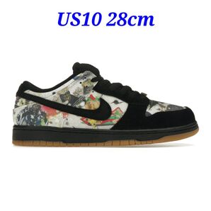 SUPREME NIKE SB RAMMELLZEE DUNK LOW シュプリーム ダンク ロー ラメルジー US10 28cm