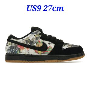 SUPREME NIKE SB RAMMELLZEE DUNK LOW シュプリーム ダンク ロー ラメルジー US9 27cm