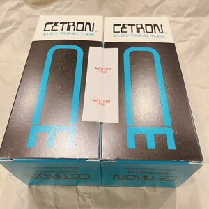 希少 CETRON セトロン 真空管 ペア 807 元箱あり 未使用