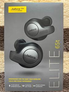 Jabra 完全ワイヤレスイヤホン Elite 65t チタニウムブラック