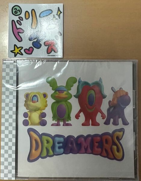 ドリーマーズ　竜宮城　CD ステッカー付き　DREAMERS