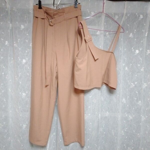 w closet ダブルクローゼット☆ ビスチェ セットアップ パンツ
