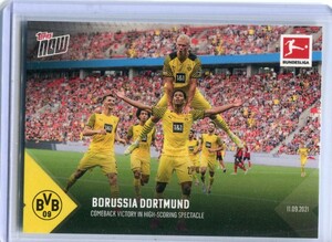 2021 Topps Now Bundesliga Haaland Bellingham 024 ドルトムント ハーランド/ベリンガム