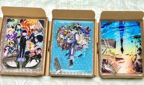 モブサイコ100 アクリルパネル キービジュアル 1期 2期 3期