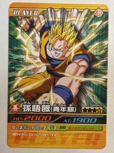 ドラゴンボールZ データカードダス 超カードゲーム 094-Ⅲ 孫悟飯 青年期 2007年 当時物 スーパーカードゲーム 爆烈インパクト 爆烈Impact