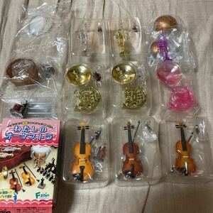 F-toys ミニミニ楽器コレクション わたしのオーケストラ ノーマル6種シークレット1種WF 2004クリアバージョン2種