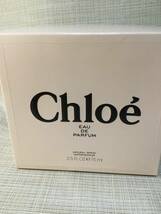 香水の空瓶 【Chlo/Chloe/クロエ】オードパルファム 75ml 香水の匂いします リボン ビン EAU DE PARFUM_画像9