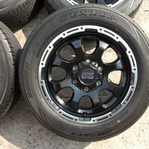 ●即決●新品 マッドクロス グレイス セミグロスブラック＆ポリッシュ＆215/60R17C LT用 4本 ハイエース 200系 レジアスエース200系 車検OKの画像2