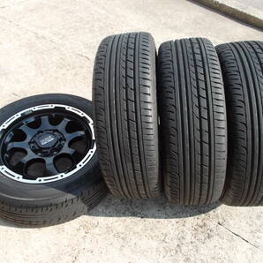 ●即決●新品 マッドクロス グレイス セミグロスブラック＆ポリッシュ＆215/60R17C LT用 4本 ハイエース 200系 レジアスエース200系 車検OKの画像3