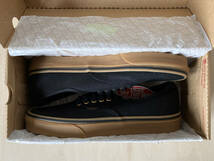 25.5cm バンズ ガムソール VANS AUTHENTIC BLACK/RUBBER US7.5/25.5cm VN000TSVBXH_画像7