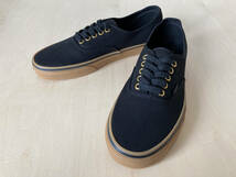 25.5cm バンズ ガムソール VANS AUTHENTIC BLACK/RUBBER US7.5/25.5cm VN000TSVBXH_画像1