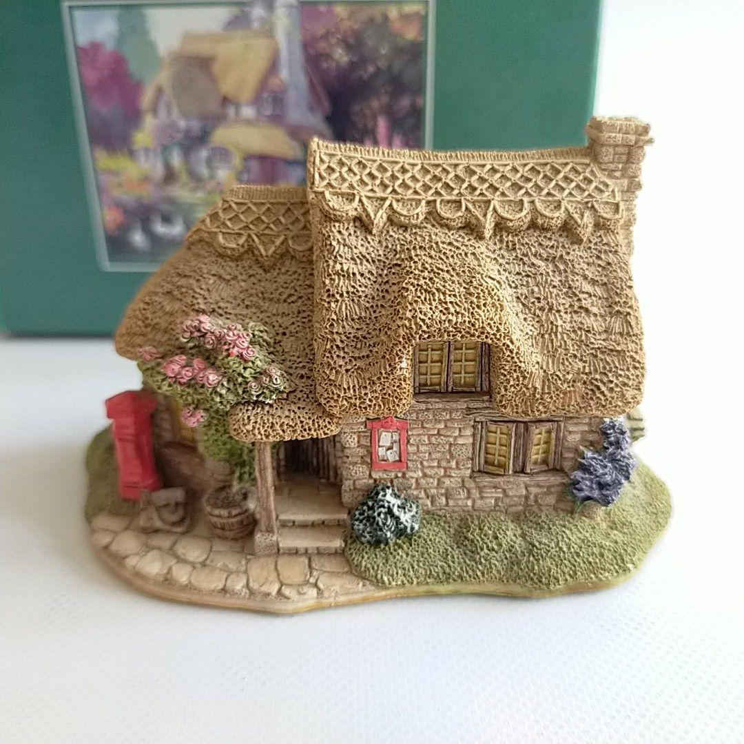 LILLIPUT LANE PENNY'S POST 1995 Miniature House England UK Figurine Vintage Antique Handmade, interior accessories, ornament, Western style