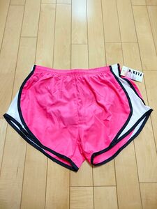 【新品未使用】タグ付き レディースランニングパンツ ピンク Mサイズ