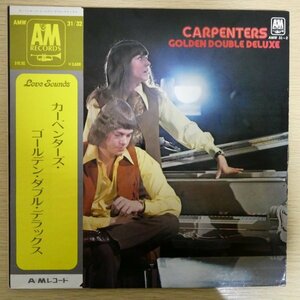 LP1958☆帯付/2枚組「カーペンターズ / ゴールデン・ダブル・デラックス / AMW-31~32」