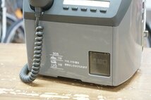 NTT 日本電信電話株式会社 プッシュ式 公衆電話 PT-13 TEL（H) 1997年製 グレー 電源アダプタのみ付属 アンティーク レトロ 現状品 1015774_画像4