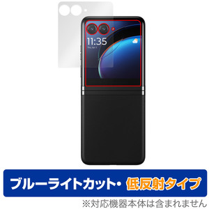 Motorola razr 40 ultra アウトディスプレイ用 保護 フィルム OverLay Eye Protector 低反射 モトローラ 液晶保護 ブルーライトカット