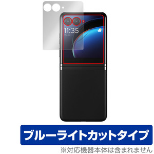 Motorola razr 40 ultra アウトディスプレイ用 保護 フィルム OverLay Eye Protector モトローラ スマホ 液晶保護 ブルーライトカット