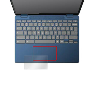 Lenovo IdeaPad Flex 3i Chromebook Gen 8 タッチパッド 保護フィルム OverLay Protector ノートパソコン用 アンチグレア さらさら手触り