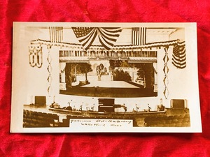 7184/米国Antique絵葉書 アメリカ合衆国ワシントン州ワラワラ ステージ アメリカ ポストカード