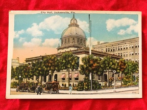 7078/米国Antique絵葉書 フロリダ州 ジャクソンビル アメリカ ポストカード
