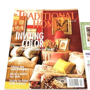 432A/2002年9月 TRADITIONAL HOME INVITING COLOR 家づくりのアイデア インテリアスタイル 海外雑誌 現状品の画像2