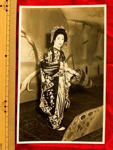 6934/戦前戦後 ブロマイド 絵葉書 古写真 女優 俳優 映画 波乃久里子? 当時物