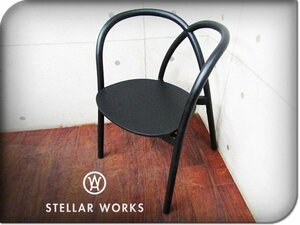 新品/未使用品/STELLAR WORKS/高級/FLYMEe取扱い/Ming Chair/ミン チェア/アッシュ材/ブラック/Neri & Hu/チェア/151,800円/ft8303k