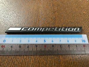 competitionエンブレム 小　長さ約10cm