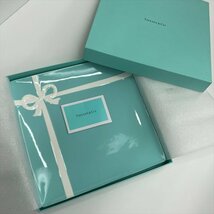 TIFFANY＆Co. T&Co. ティファニー ブルーボックス ブルーリボン スクエア デザートプレート皿 角皿 大皿 洋食器 24cm 未使用保管品 箱付き_画像9