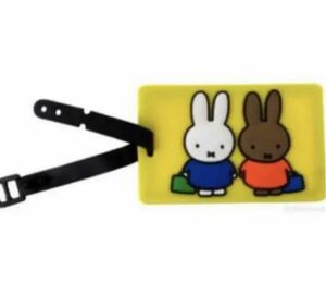 miffy【ラゲッジタグ】ミッフィーとメラニー/オランダ旅行カバンネームタグ　ディックブルーナ