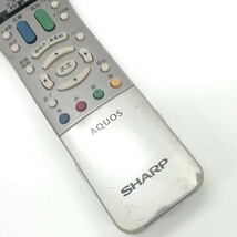 D 保証有り 送料無料 SHARP 純正 テレビリモコン GA514WJSA (LC-32GH1 LC-37GH1 LC-32GH2 LC-32GS10 LC-32GS20用)_画像3