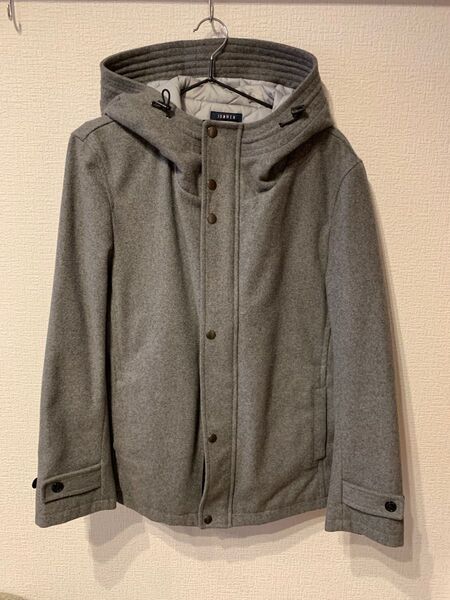 【ジュンメン】ジュンメン ウールコート フード付き