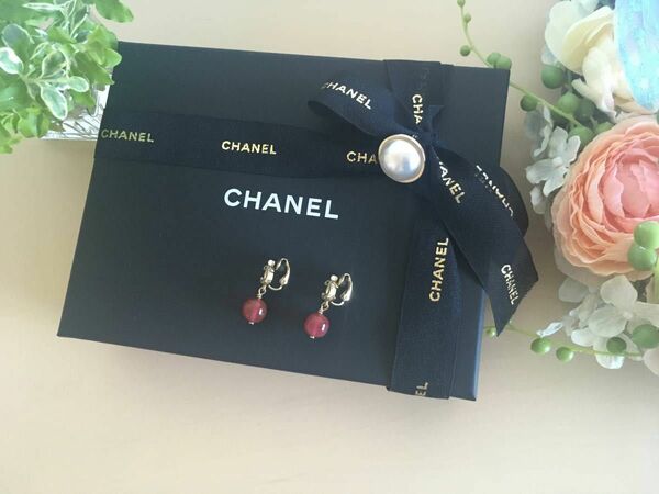 ★正規品★CHANEL★ココイヤリング★レッド★送料込み