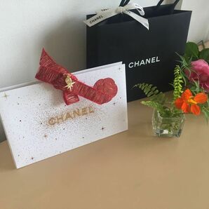 ★CHANEL★コスメパッケージショッパー箱★ギフトラッピング・リング付き★送料込み